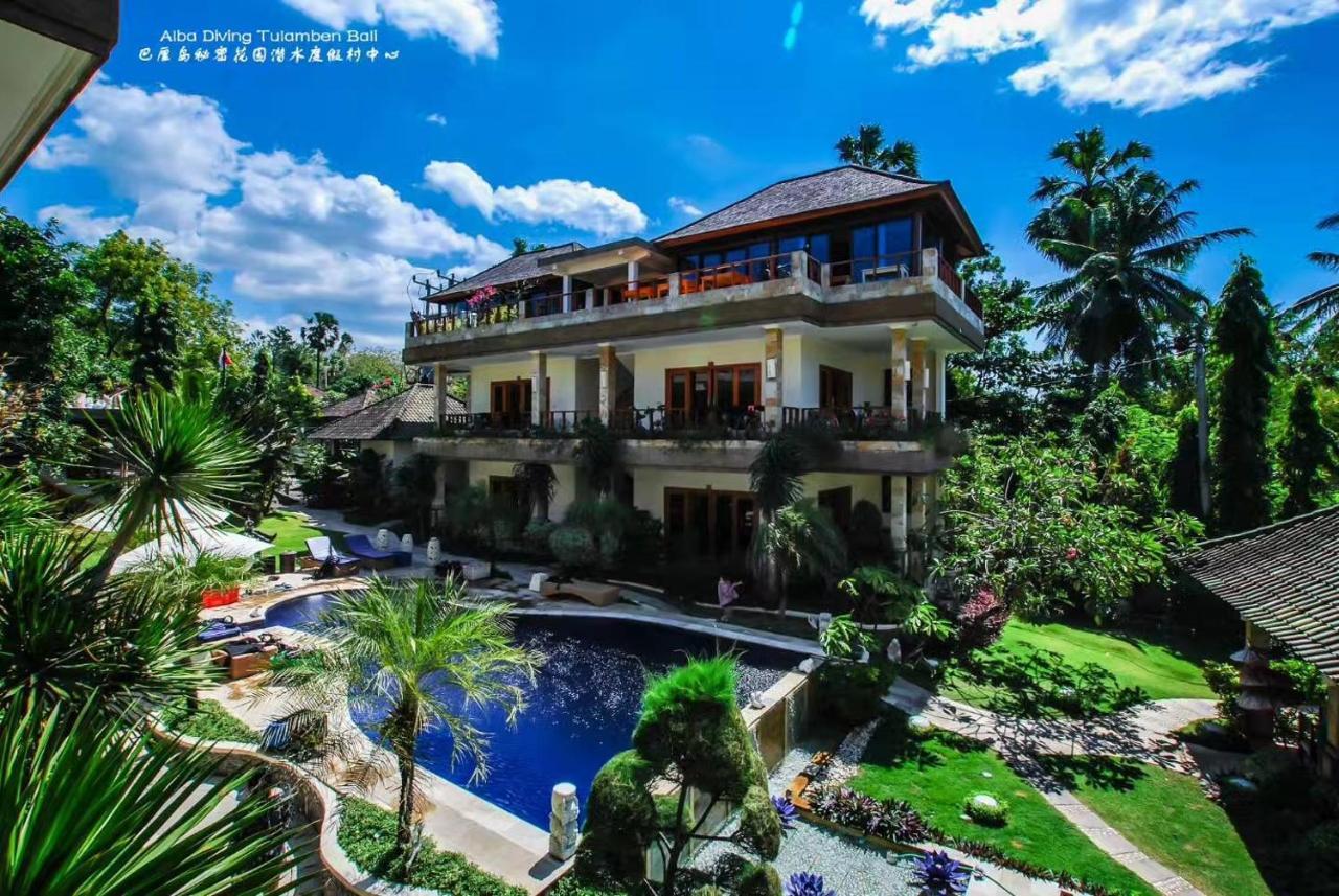 Villa Alba Bali Dive Resort Tulamben Extérieur photo