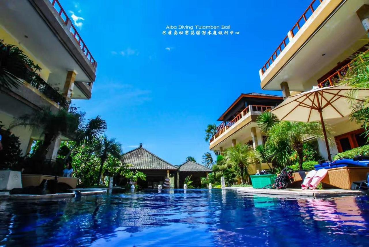 Villa Alba Bali Dive Resort Tulamben Extérieur photo